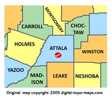 attala county ms genealogy
