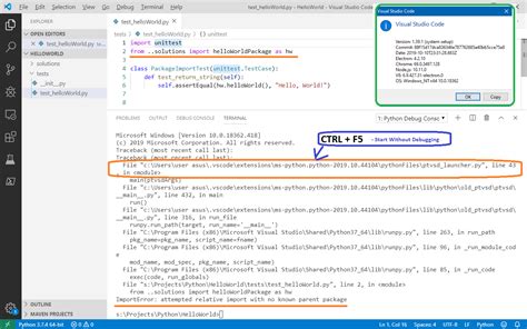 Fixing Attempted Relative Import with No Known Parent Package