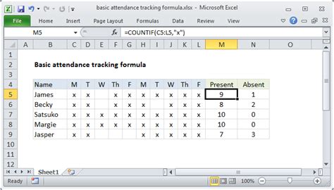 26+ How To Make Automated Attendance Sheet In Excel PNG Petui
