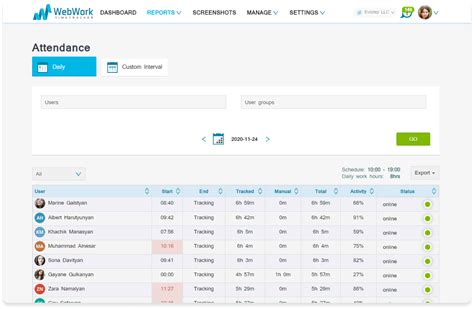 attendance tracking software