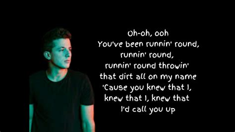 attention lyrics charlie puth remix