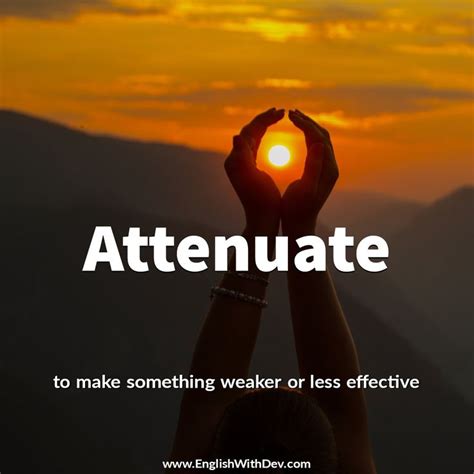 attenuate meaning in tamil with example