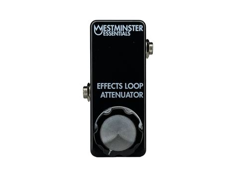 Attenuator In Effects Loop