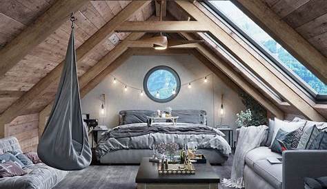 Attic Loft Bedroom Design Ideas Remodeling With Low Ceiling •