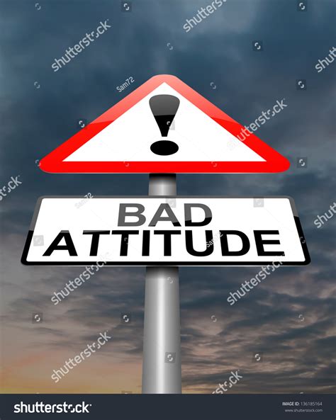 attitude bad