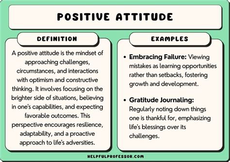attitude examples in real life
