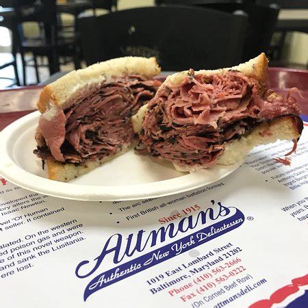 attman's deli baltimore md delivery near me