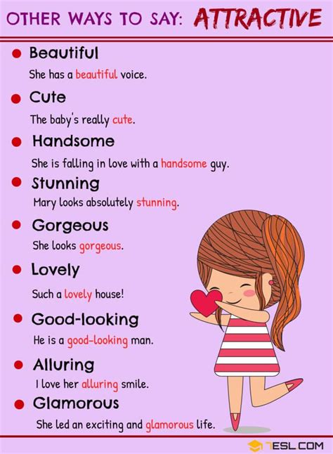 Synonyms For Attractive Young Woman