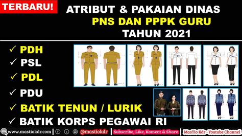 Aturan Seragam Pns Guru 2021