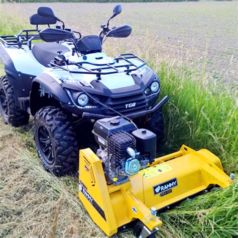 Rammy Lawn Mower ATV Attachment Atv attachments, Lawn
