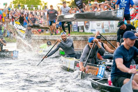 Start of Au Sable Canoe Marathon 2014 YouTube