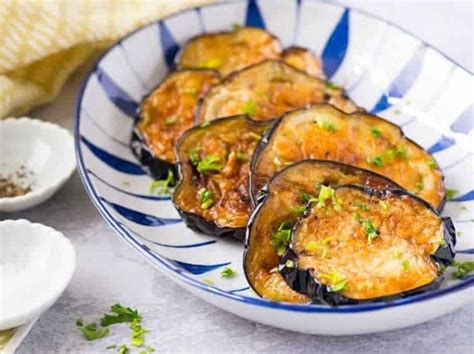 aubergine a la poele with herbs