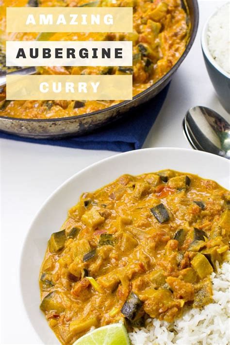 Aubergine Curry Quick