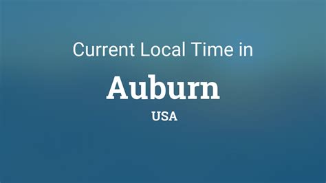 auburn al current time
