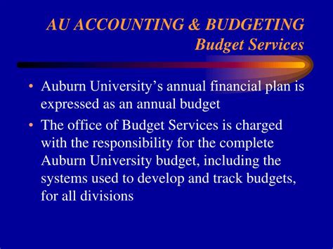 Auburn Budget Services