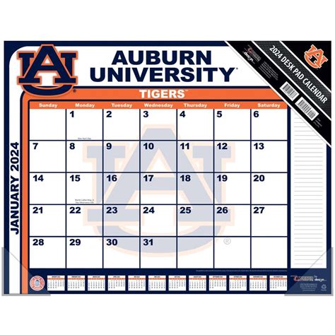 auburn schedule academic
