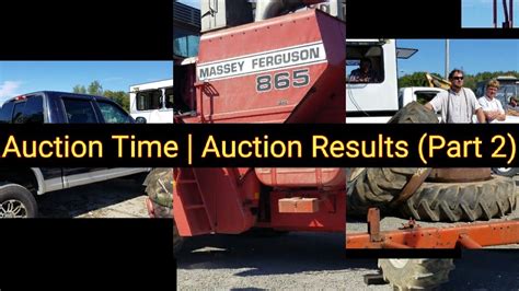 auction time results online