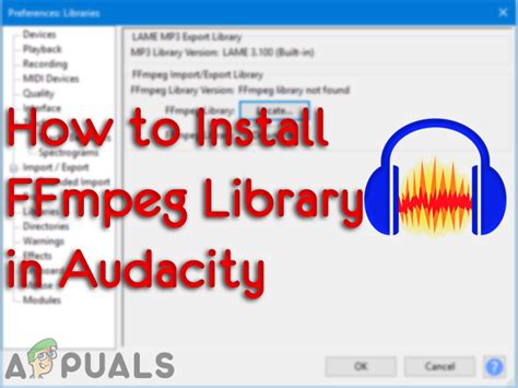 Audacity Library Ffmpeg