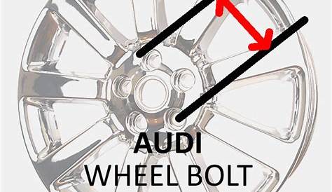 Audi A4 2008 Bolt Pattern