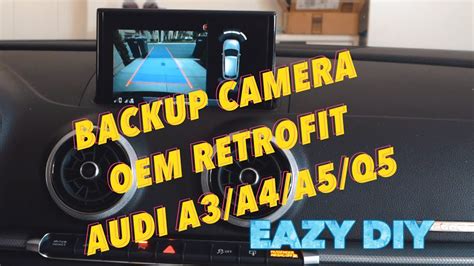 Audi TT Mk3 8S Reversing Camera Retrofit Advanced InCar Technologies