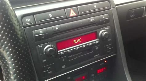 Audi A4 B6 Bose Sound Quality