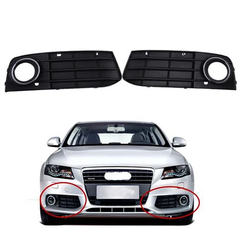 audi a4 b8 fog light grill replacement