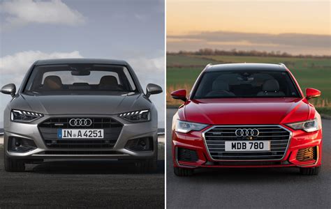 Audi A4 vs A6 sidebyside comparison carwow
