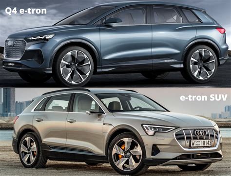 audi e tron vs q4 e tron