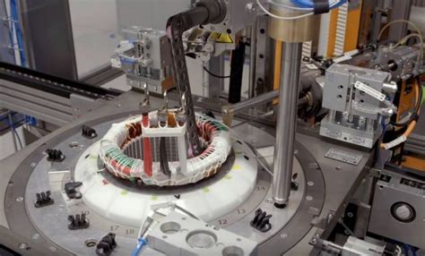 Audi Electric Motor Engine Factory