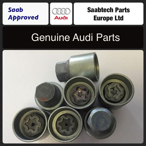 Audi Locking Wheel Nut Key Code