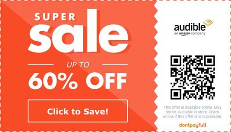 How To Save Money On Audible With Coupons