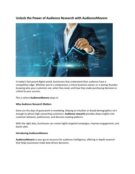 audience research topics