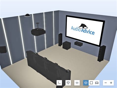 Audio Advice’s free interactive 3D tool can help plan your dream home