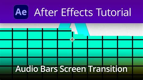 Audio Bars After Effects Tutorial
