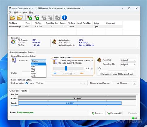 Audio Compressor Windows