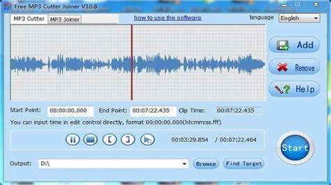 audio cutter and editor