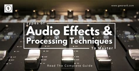 Effets sonores