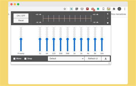 Audio Equalizer Extension