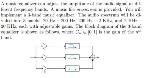 Audio Equalizer Python Code