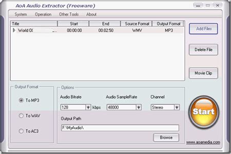 Audio Extractor Software