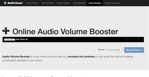 Audio File Increase Volume