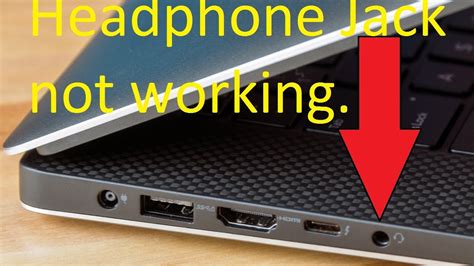 Audio Jack In Back Of Computer Not Working