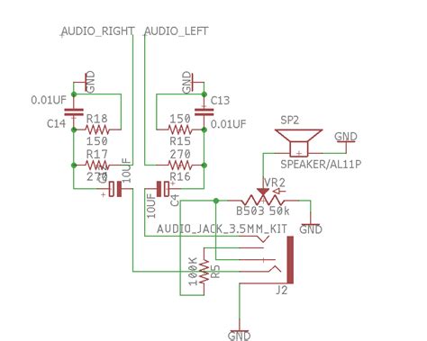 Audio Jack Speaker Circuit