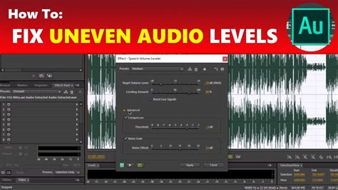 Audio Levels Uneven