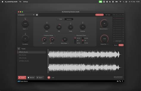 Audio Mastering App For
