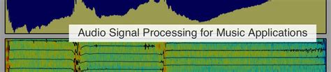Audio Signal Processing Reddit