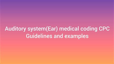 audiometry test cpt code