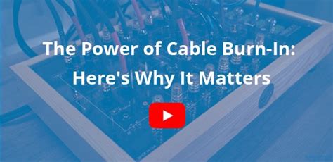 Audioquest Cable Burn In