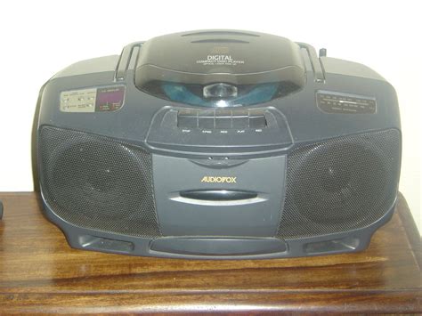 audiovox boomboxes with cd player