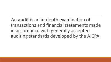 View Audit In Depth Is Synonymous For 2023